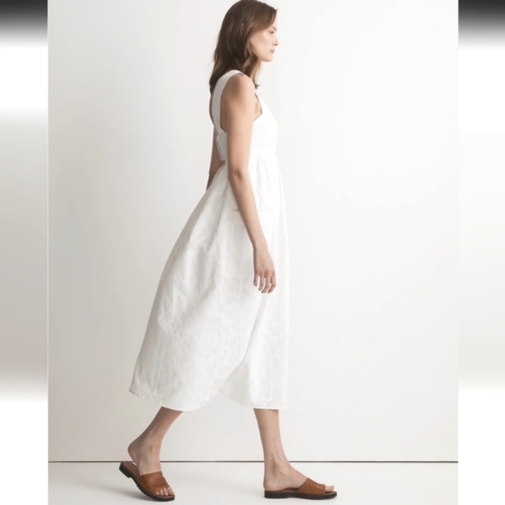 Madewell White Square‑Neck Maxi Sundress - Picture 2 of 9